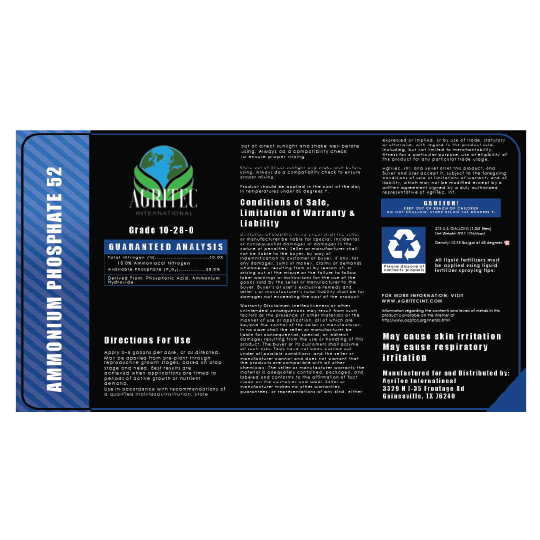 Diammonium Phosphate 10-28-0 product rendering